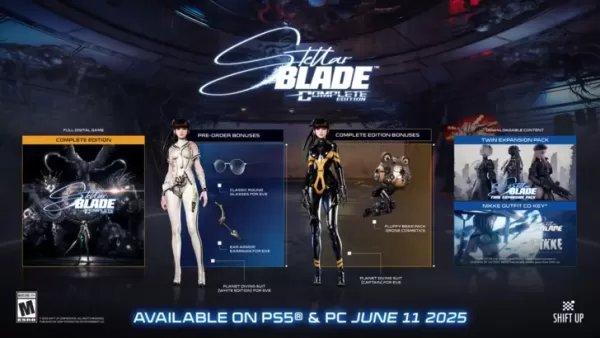 Stellar Blade Pre-Order Bonuses
