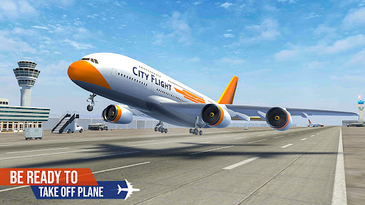 City Pilot Flight: Plane Games Schermafbeelding 2