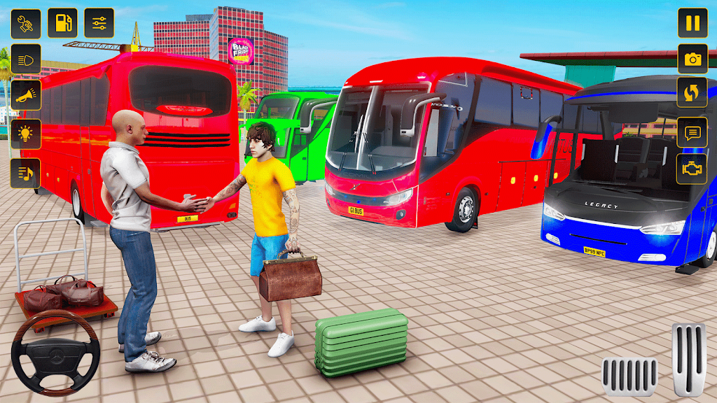 Real Bus Simulator 3d Bus Game Скриншот 0