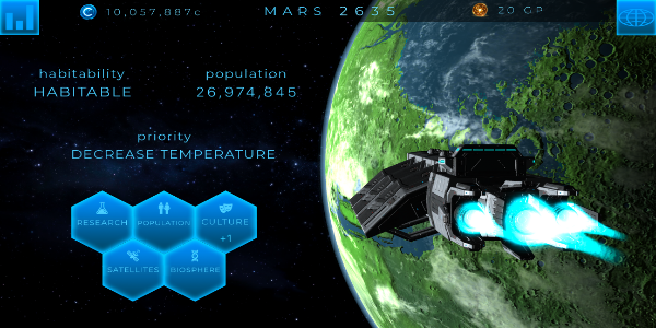 TerraGenesis - Space Settlers ภาพหน้าจอ 2