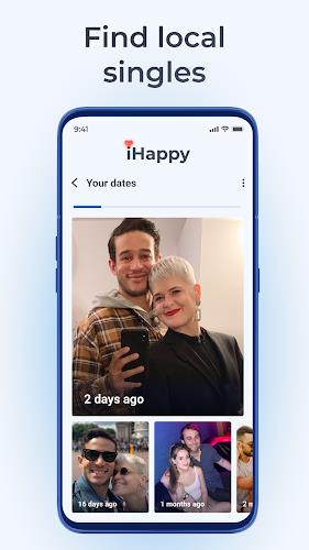 Dating with singles - iHappy ภาพหน้าจอ 0