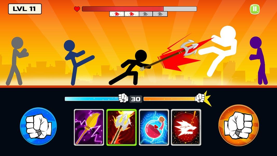 Stickman Fighter Mega Brawl स्क्रीनशॉट 2