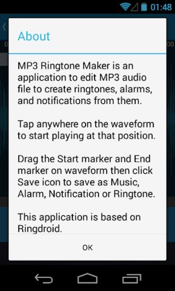 MP3 Ringtone Maker スクリーンショット 3