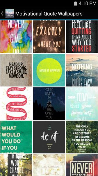 Motivational Quote Wallpapers Ảnh chụp màn hình 2