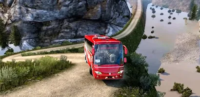 Coach Drive Simulator Bus Game ภาพหน้าจอ 0