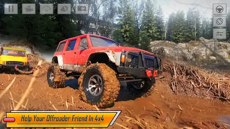 Offroad Driving Jeep Simulator Ekran Görüntüsü 1