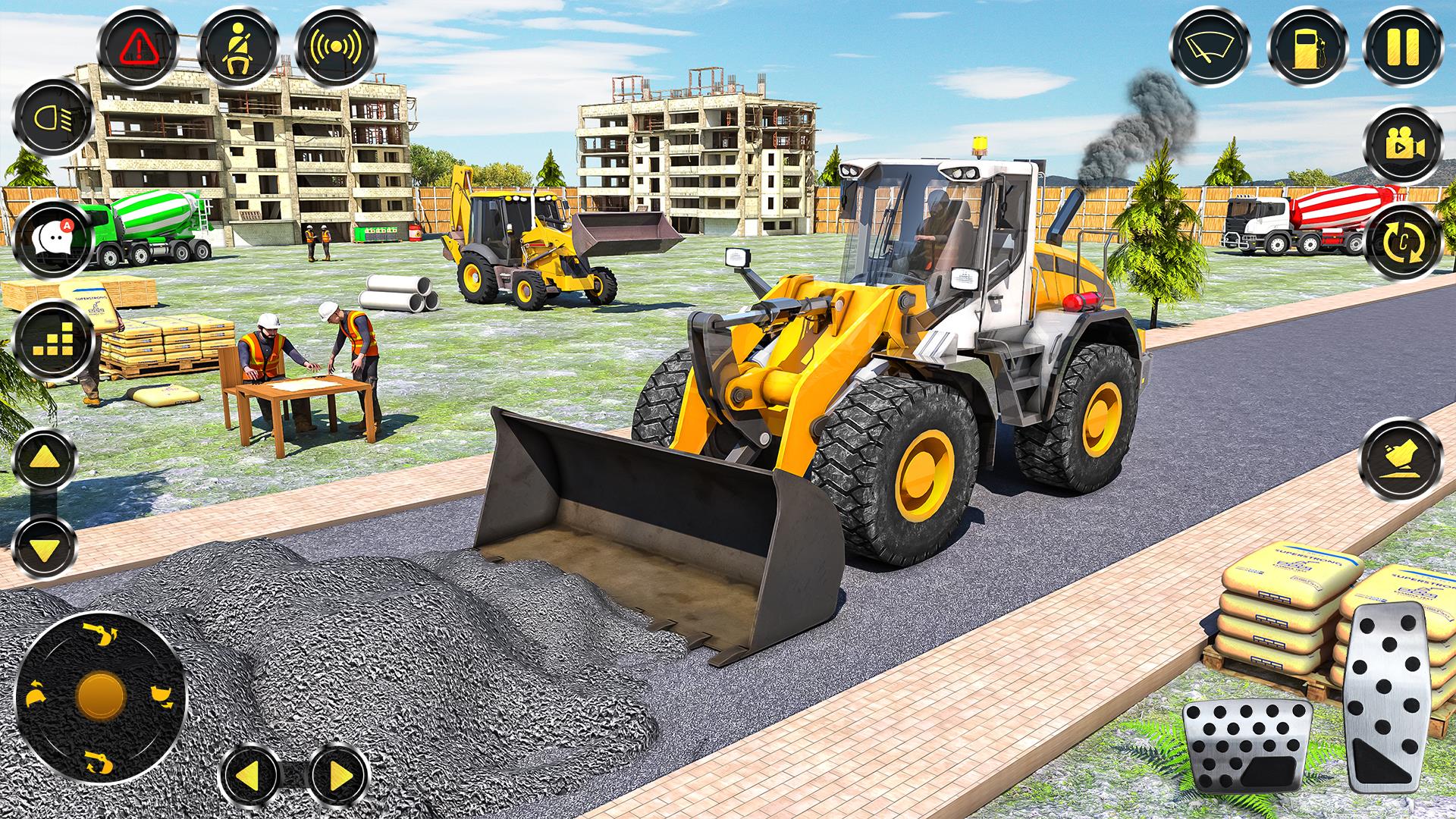 City Construction JCB Game 3D Capture d'écran 3