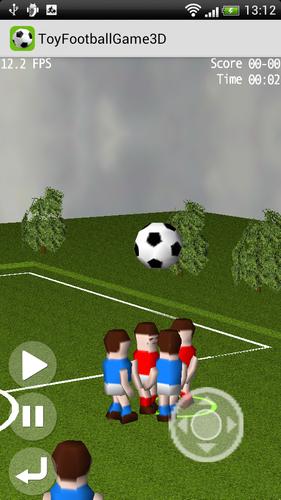Toy Football Game 3D Captura de pantalla 2