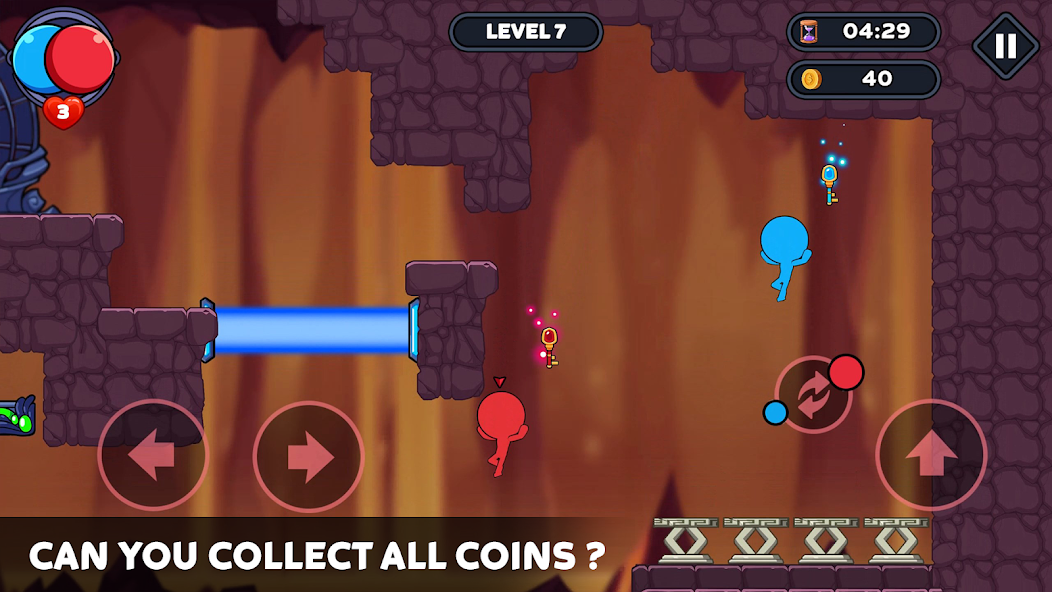 Stick World: Red Blue Journey Mod 스크린샷 0