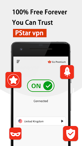 PStar VPN - Unlimited Fast Proxy應用截圖第0張