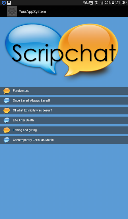 Scripchat स्क्रीनशॉट 1