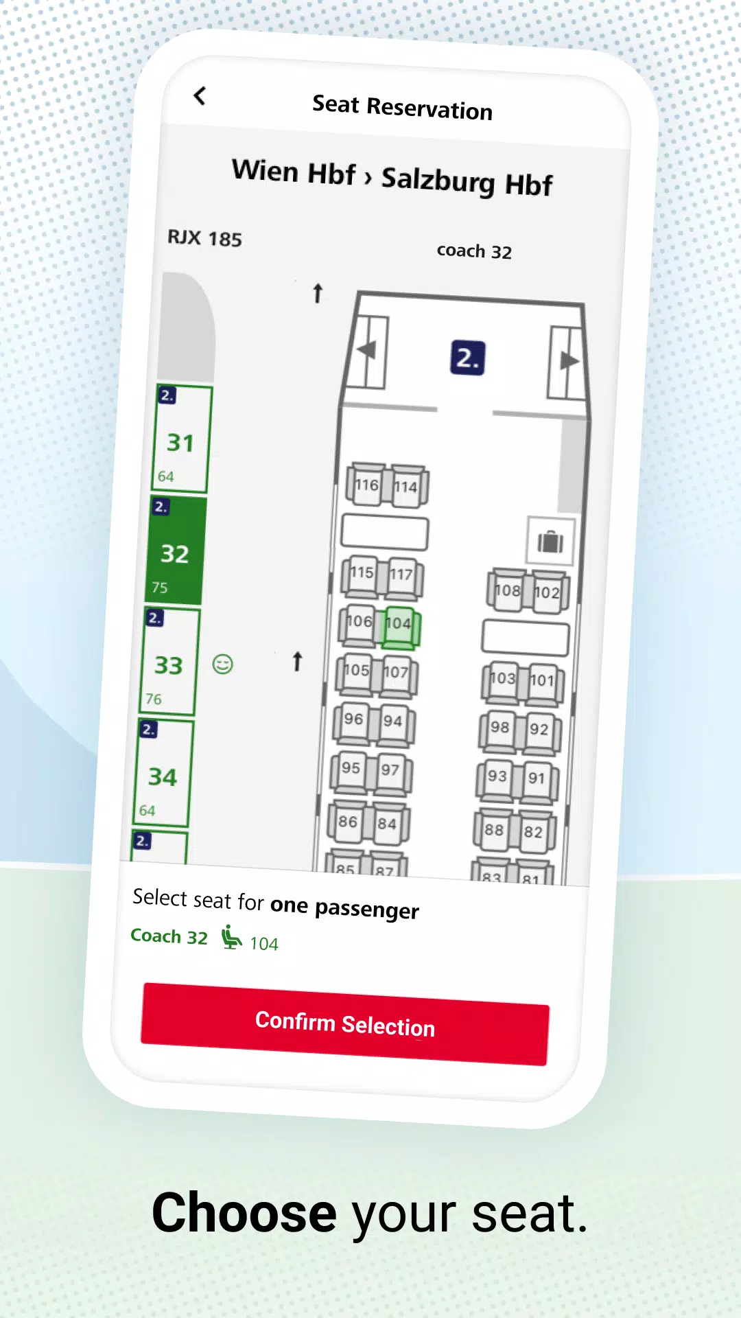 ÖBB Tickets Ekran Görüntüsü 3