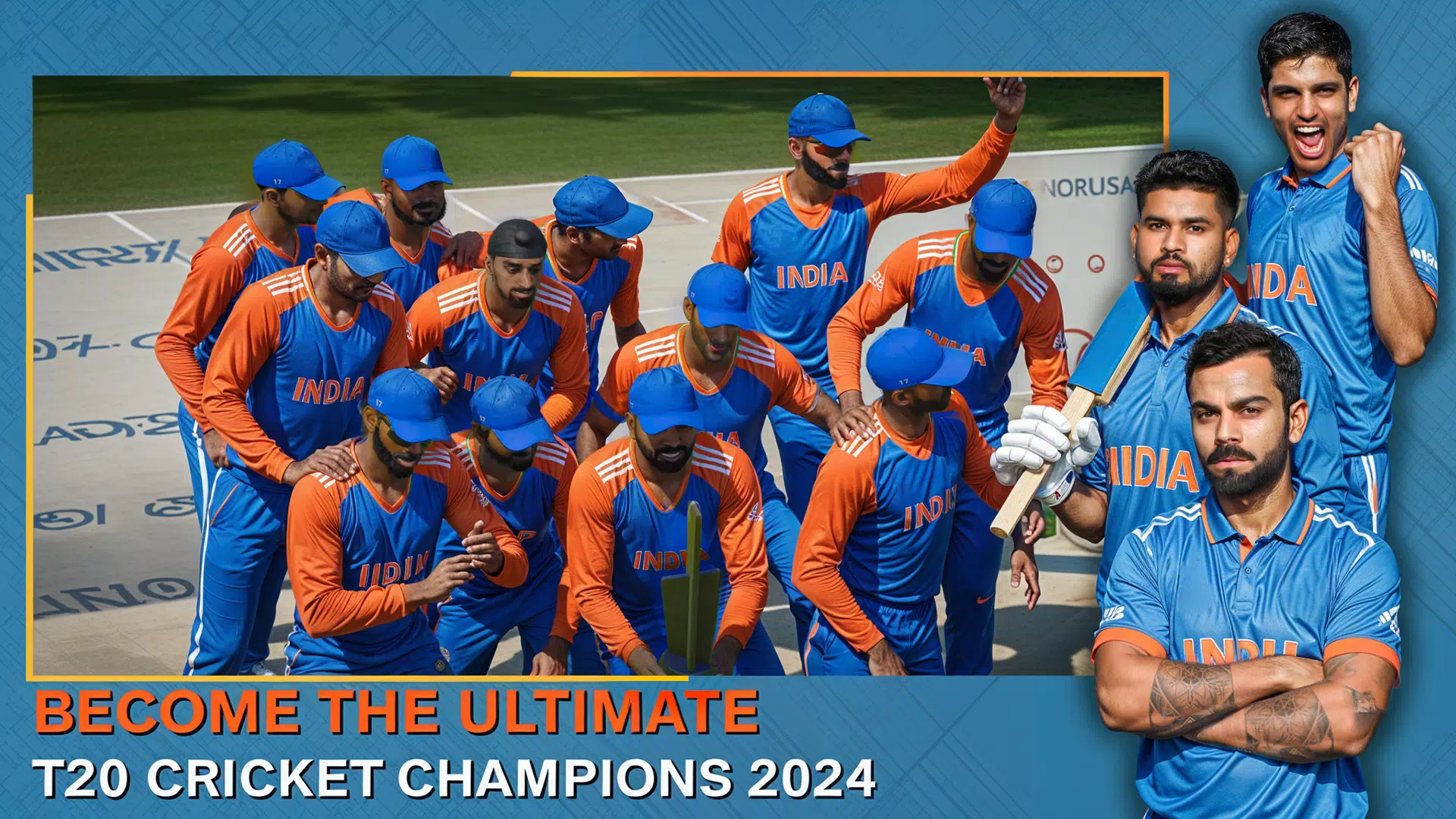 Cricket Champions Real 3D Game应用截图第2张