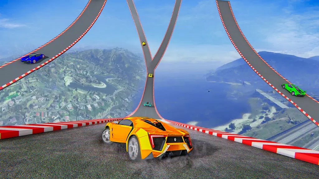 Impossible GT Stunt Sports Car Captura de tela 3