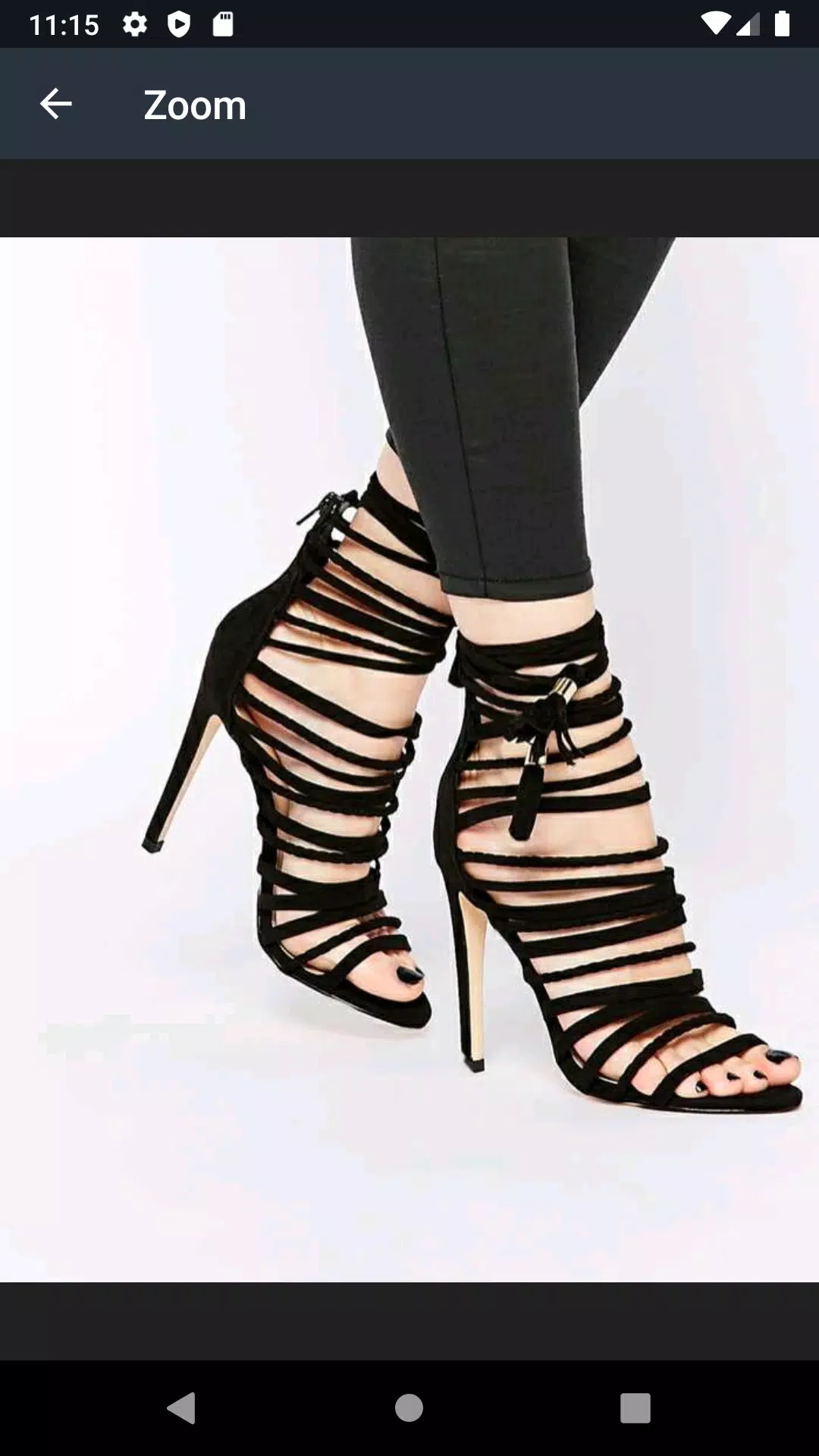 Strappy Heels Ideas Schermafbeelding 3