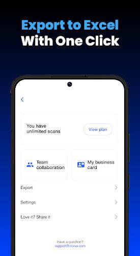 Business Card Scanner by Covve ဖန်သားပြင်ဓာတ်ပုံ 3