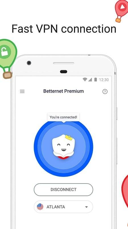 Betternet VPN: Unlimited Proxy Screenshot 0