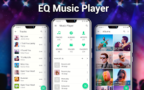 Music Player - MP3 Player & EQ 스크린샷 1