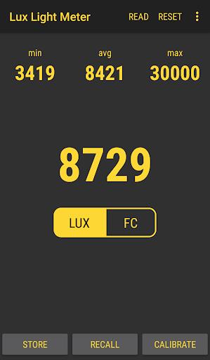 Lux Light Meter Pro Скриншот 0