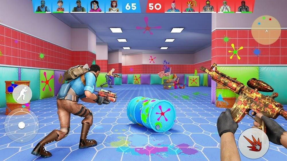 Paintball Shooting Game 3D Ảnh chụp màn hình 1