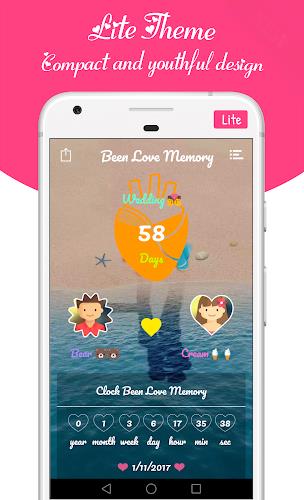 Been Love Memory -Love Counter ภาพหน้าจอ 2