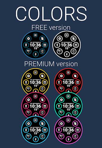 Info Watch Face ภาพหน้าจอ 0