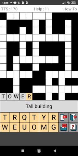 Mini Crossword Puzzle Ekran Görüntüsü 2