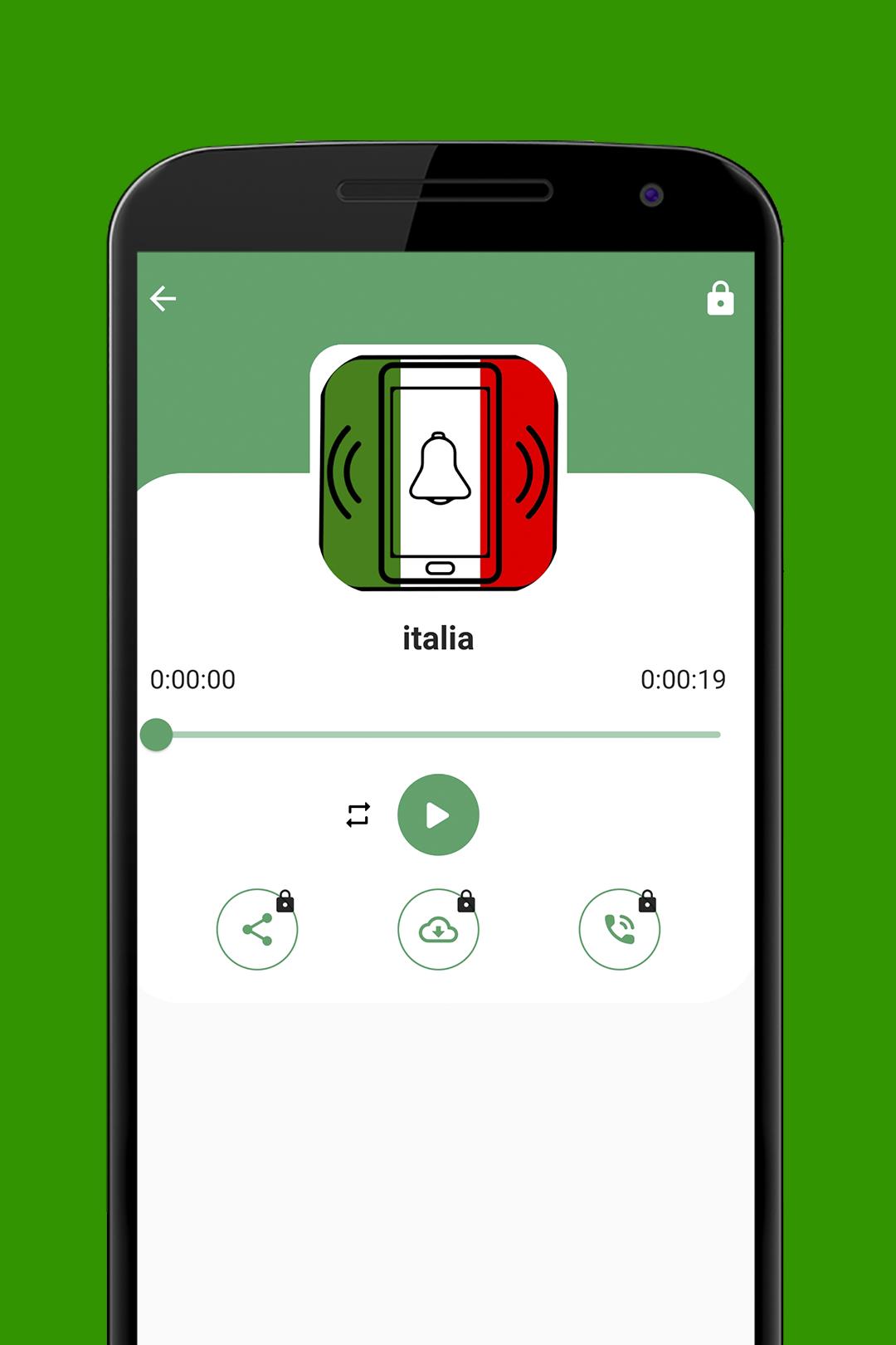 Italian Music Ringtones Capture d'écran 1