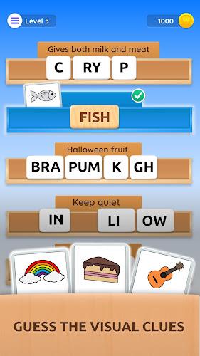 Word Jigsaw: Brain Teaser Capture d'écran 2