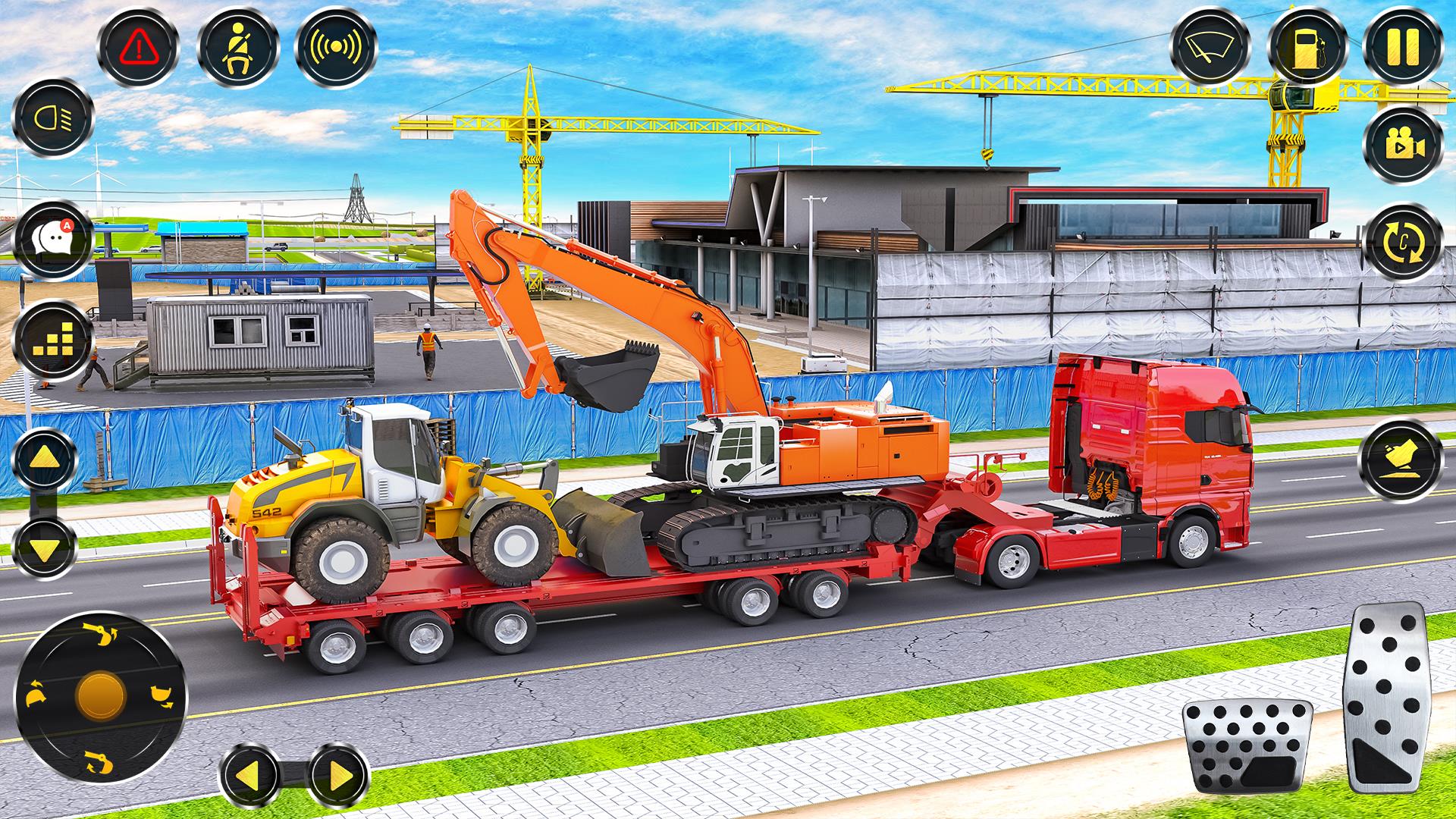 City Construction JCB Game 3D Captura de pantalla 2