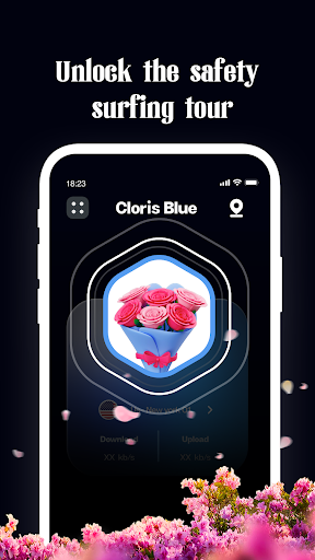 Cloris Blue VPN Ảnh chụp màn hình 0