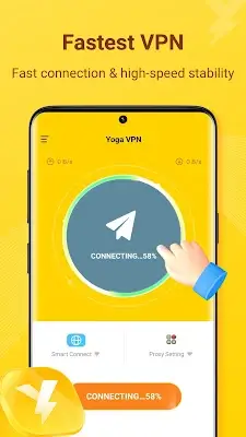 Yoga VPN -Secure Proxy VPN ဖန်သားပြင်ဓာတ်ပုံ 0