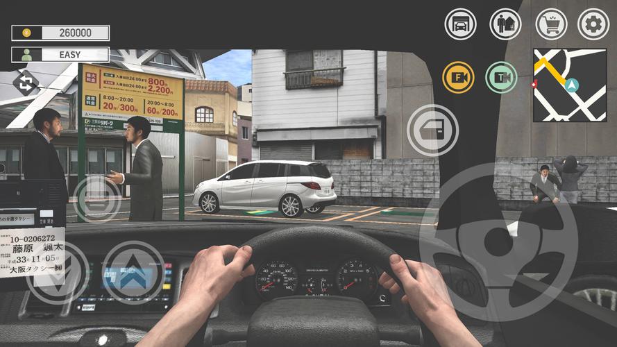 Japan Taxi Simulator : Driving Captura de tela 1