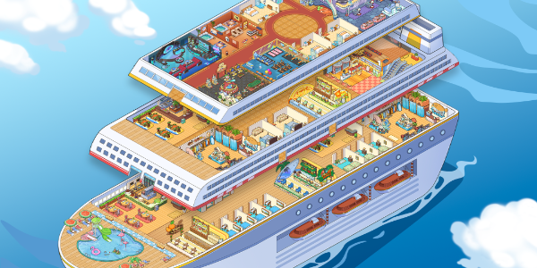 My Cruise: Idle ship Tycoon स्क्रीनशॉट 2