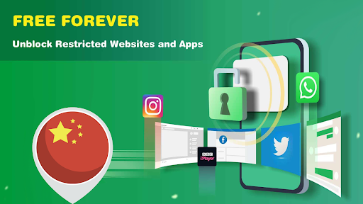 China VPN Proxy - Unlimited Super Fast VPN Captura de tela 1