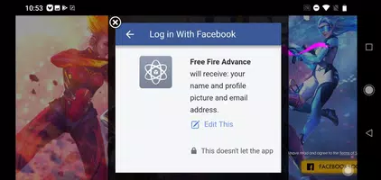 Free Fire Advance ภาพหน้าจอ 2