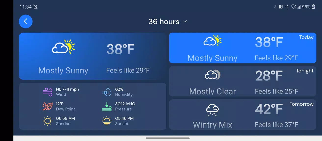 WeatherNation應用截圖第2張