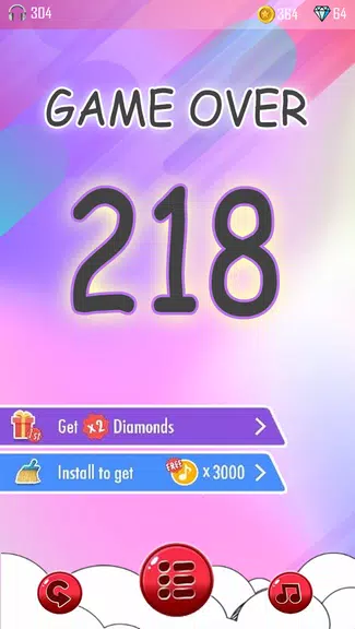 Toca Piano Tiles Game स्क्रीनशॉट 2