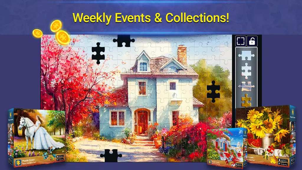 Jigsaw Puzzles Crown: HD Games Ảnh chụp màn hình 2