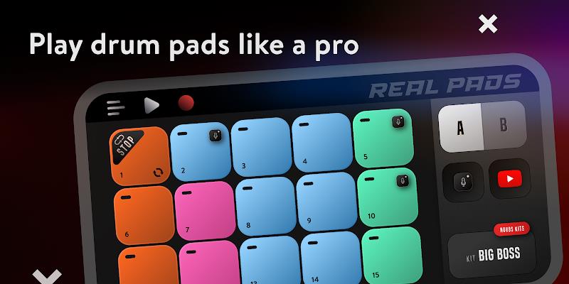 Real Pads: DJ electro drums Screenshot 0