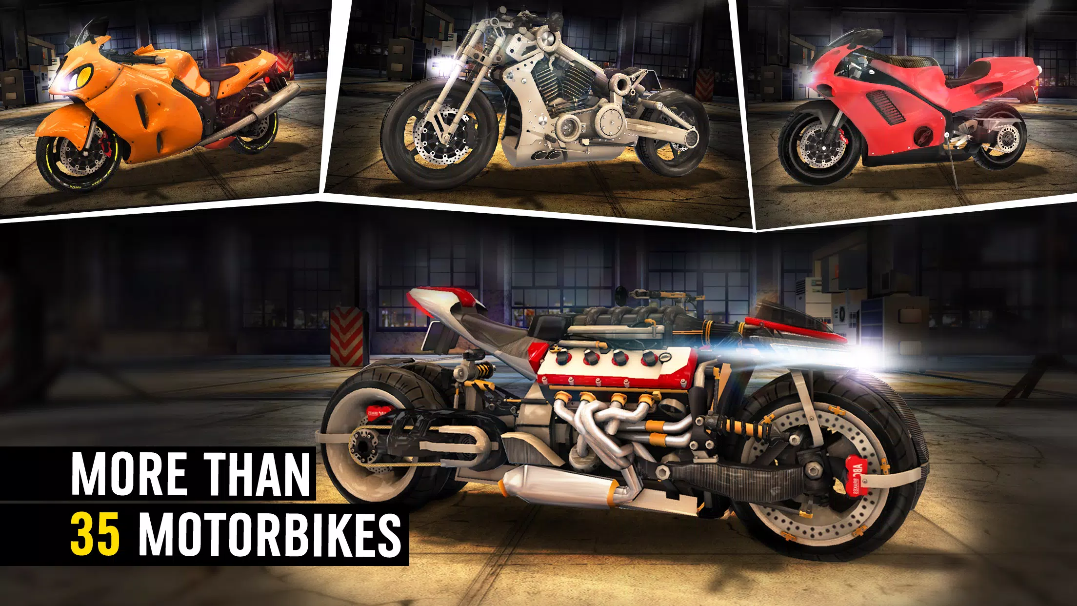 Motor Bike: Xtreme Races Ảnh chụp màn hình 1