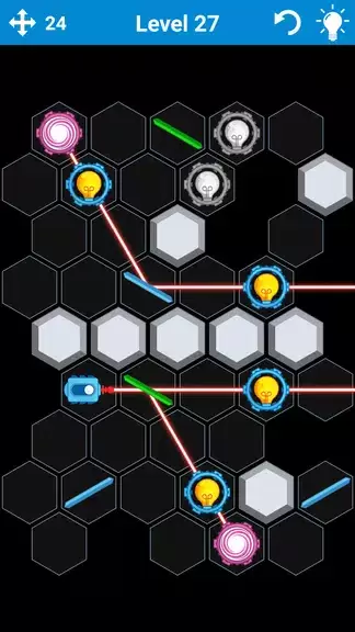 Laser Puzzle - Logic Game Schermafbeelding 3