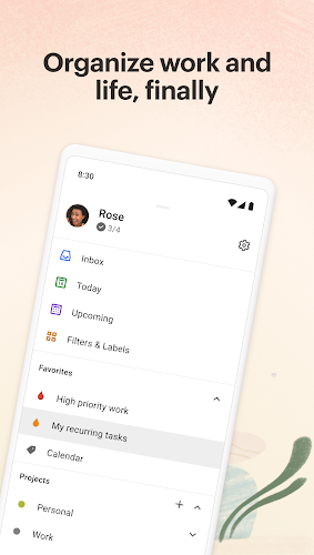 Todoist: to-do list & planner स्क्रीनशॉट 0