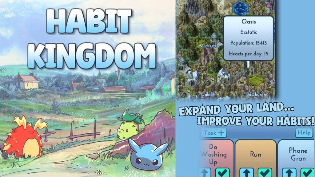 Habit Kingdom: Slay foes, tapusin ang mga gawain