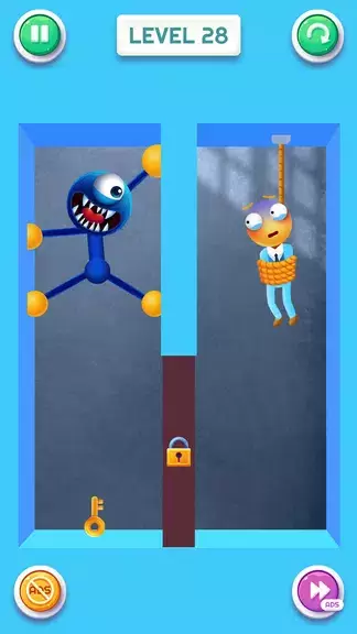 Blue Monster: Stretch Game Ảnh chụp màn hình 2