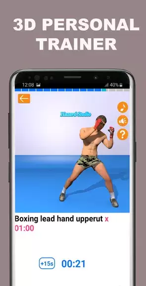 Kickboxing fitness Trainer स्क्रीनशॉट 3