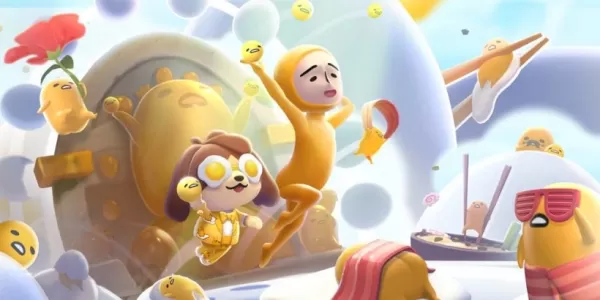 Gudetama prende il controllo dell'Isola di amicizia in Hello Kitty Adventure durante il mese di Meh
