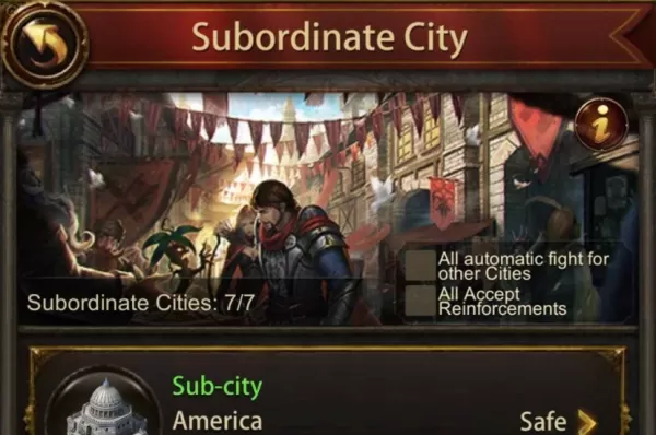 Strategic Advantage of Subordinate Cities in Evony: The King