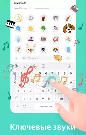 Facemoji Emoji KeyboardDIY Emoji Keyboard Theme ภาพหน้าจอ 2