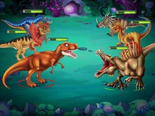 Dino Battle स्क्रीनशॉट 2